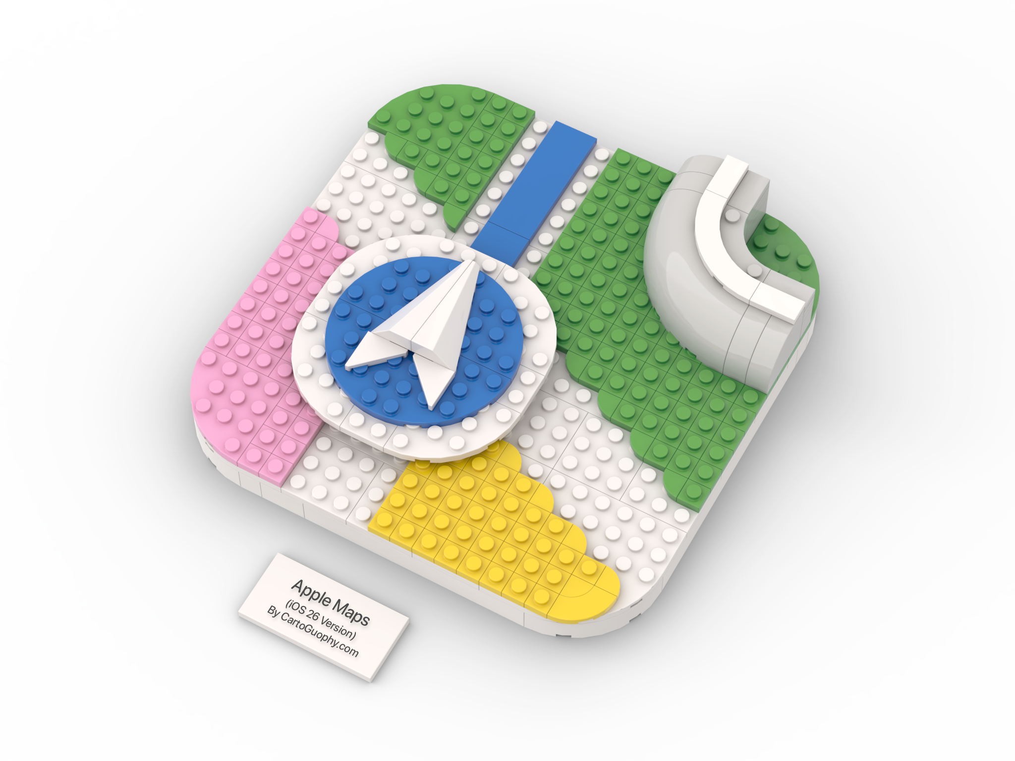 Lego Apple Maps image