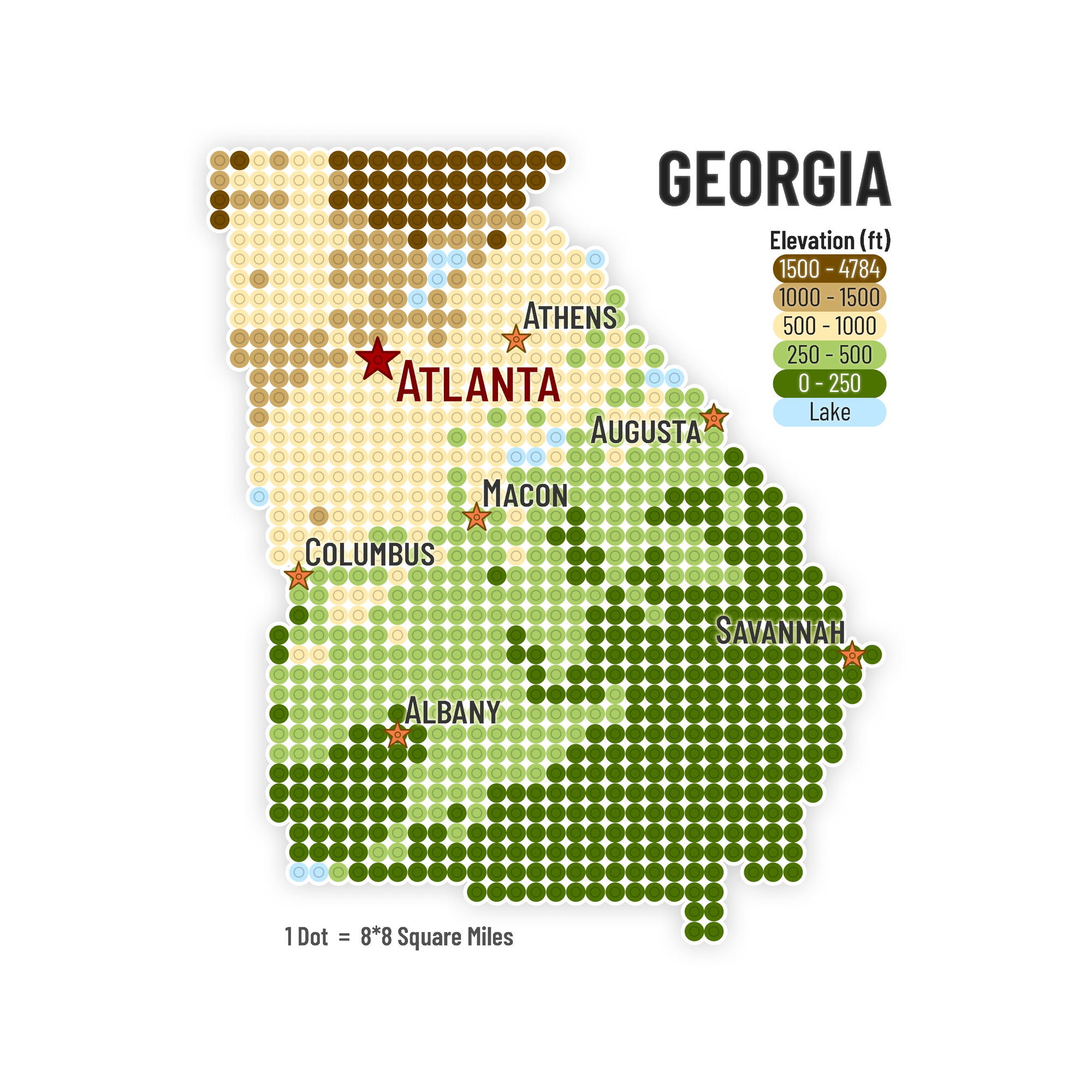 Lego Georgia Graphic image