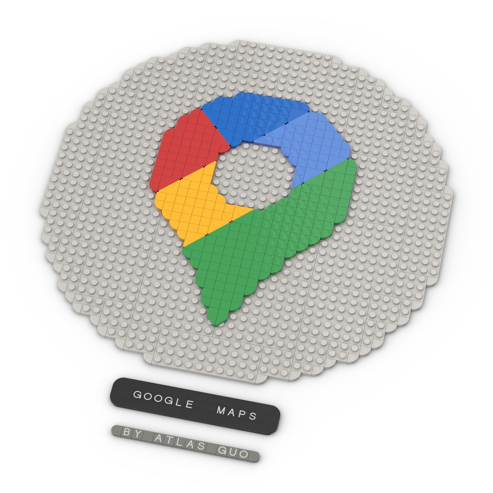 Lego Google Maps image