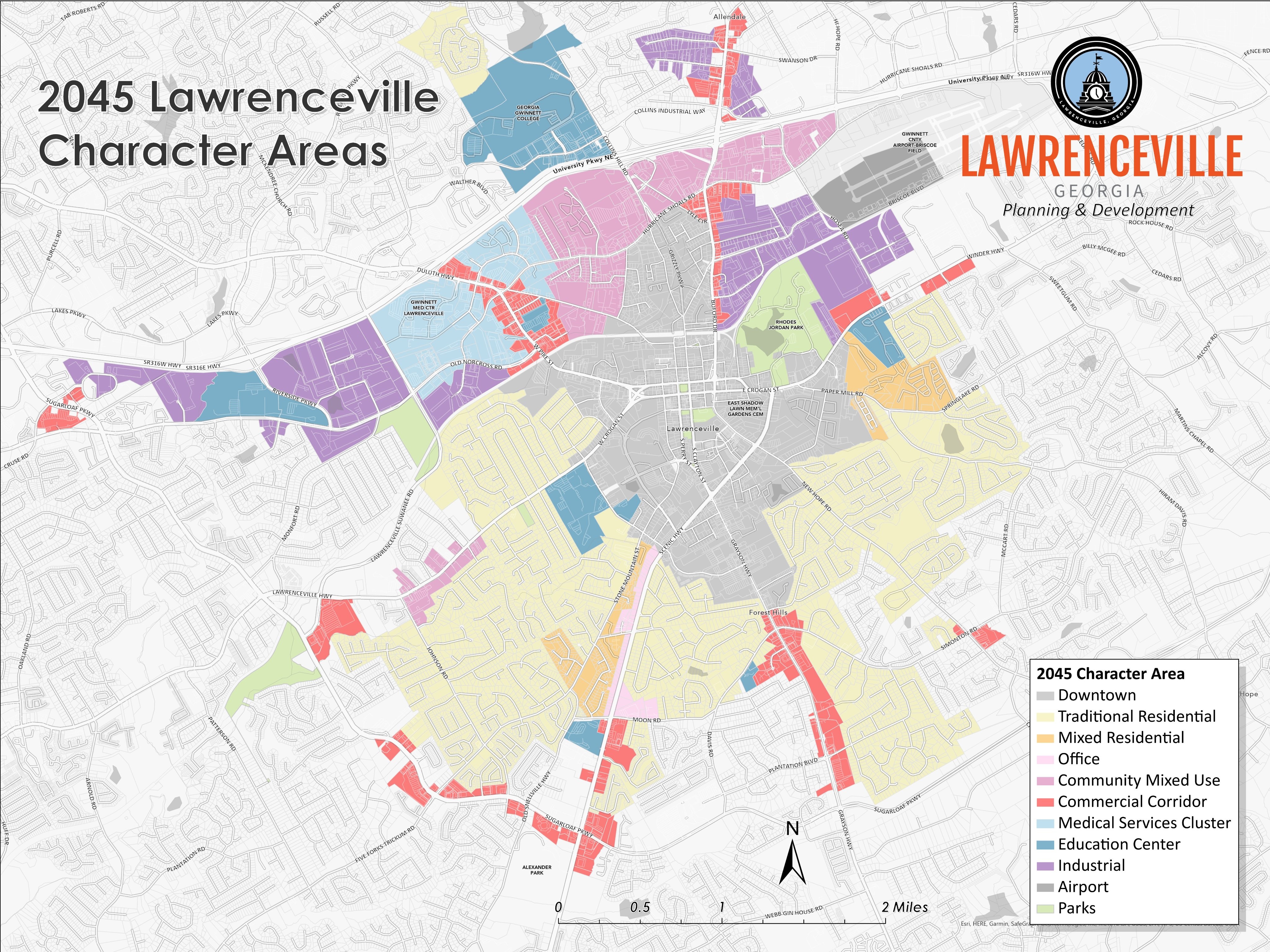 Lego Lawrenceville Character Map image