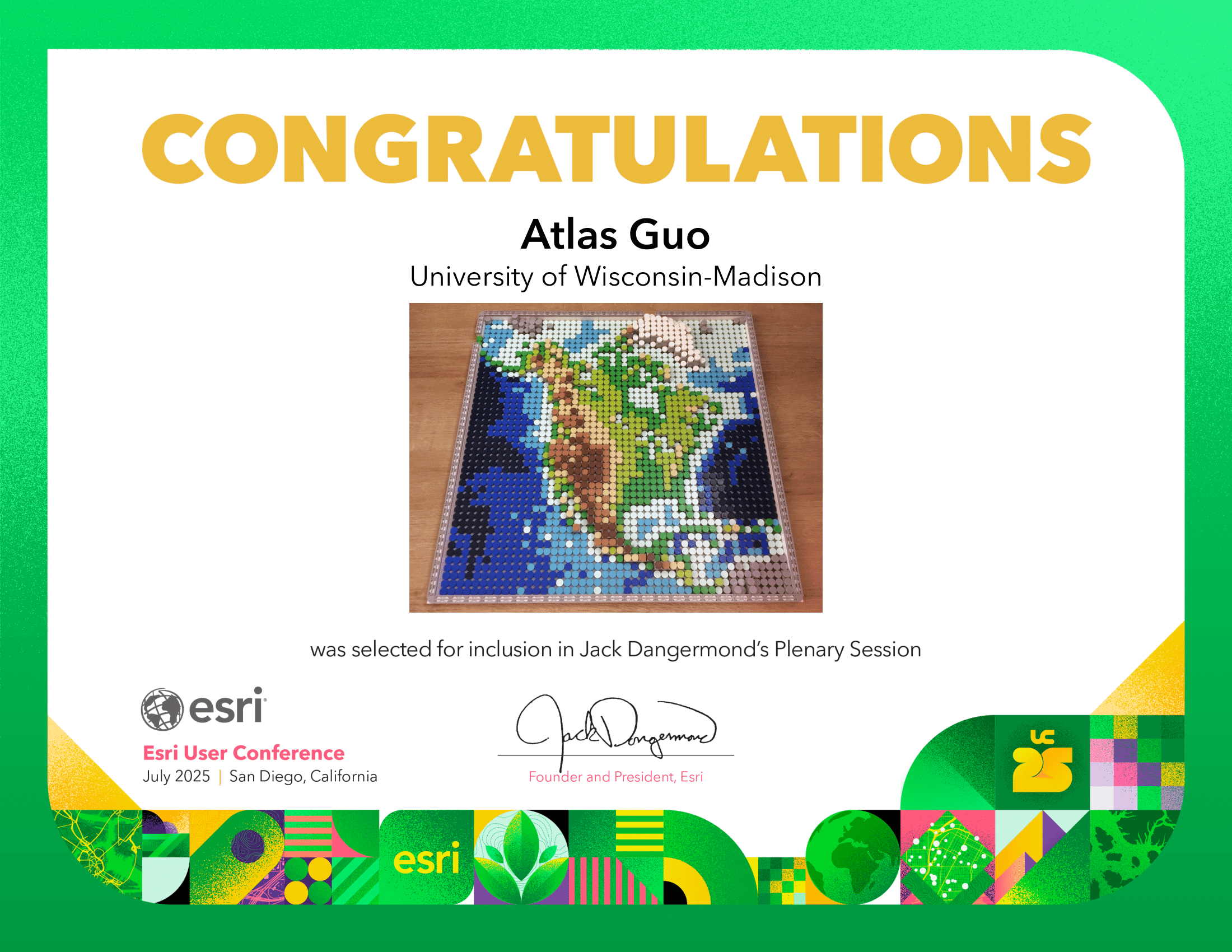 Lego North America Esri image