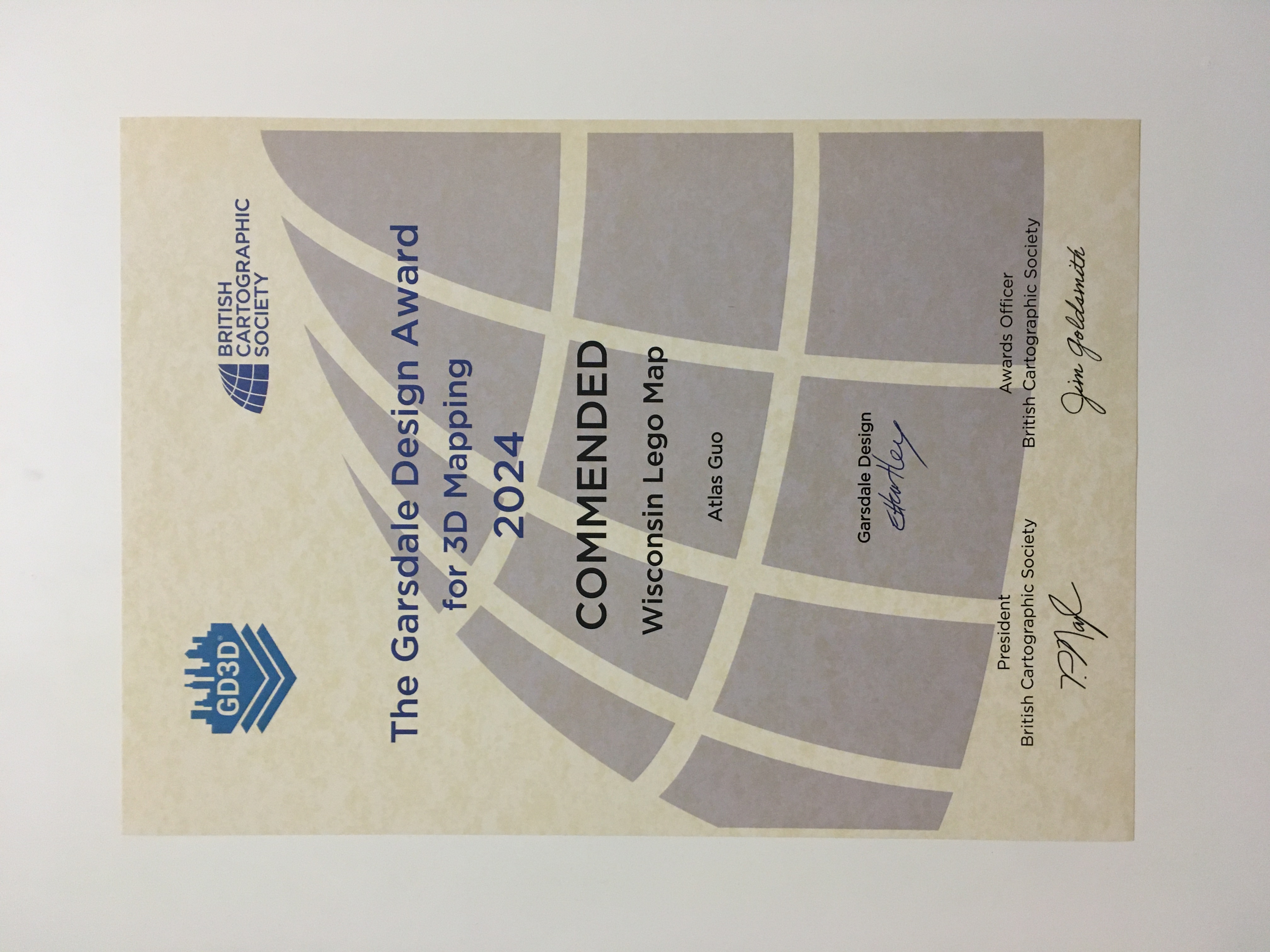 Lego Wisconsin BCS Award image