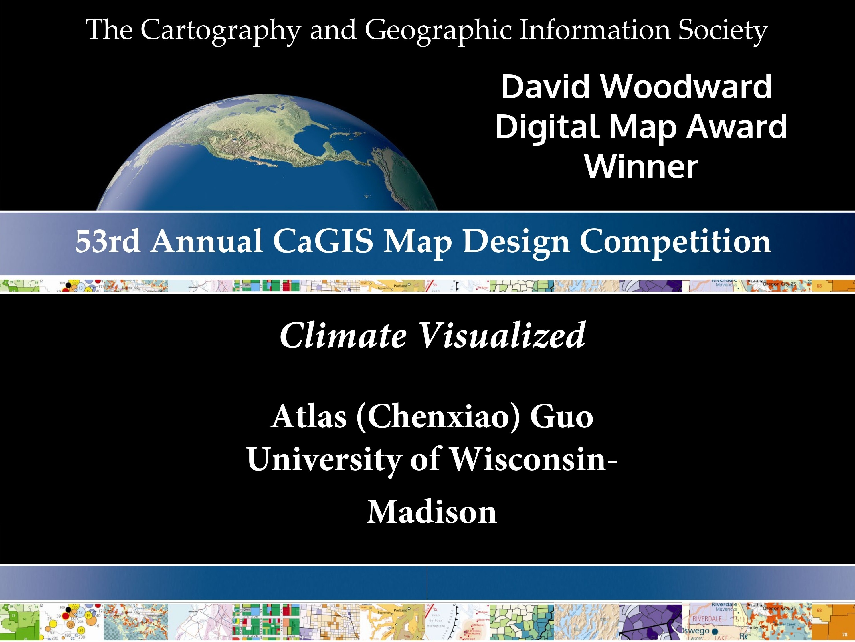 Climate Visualized CaGIS Award