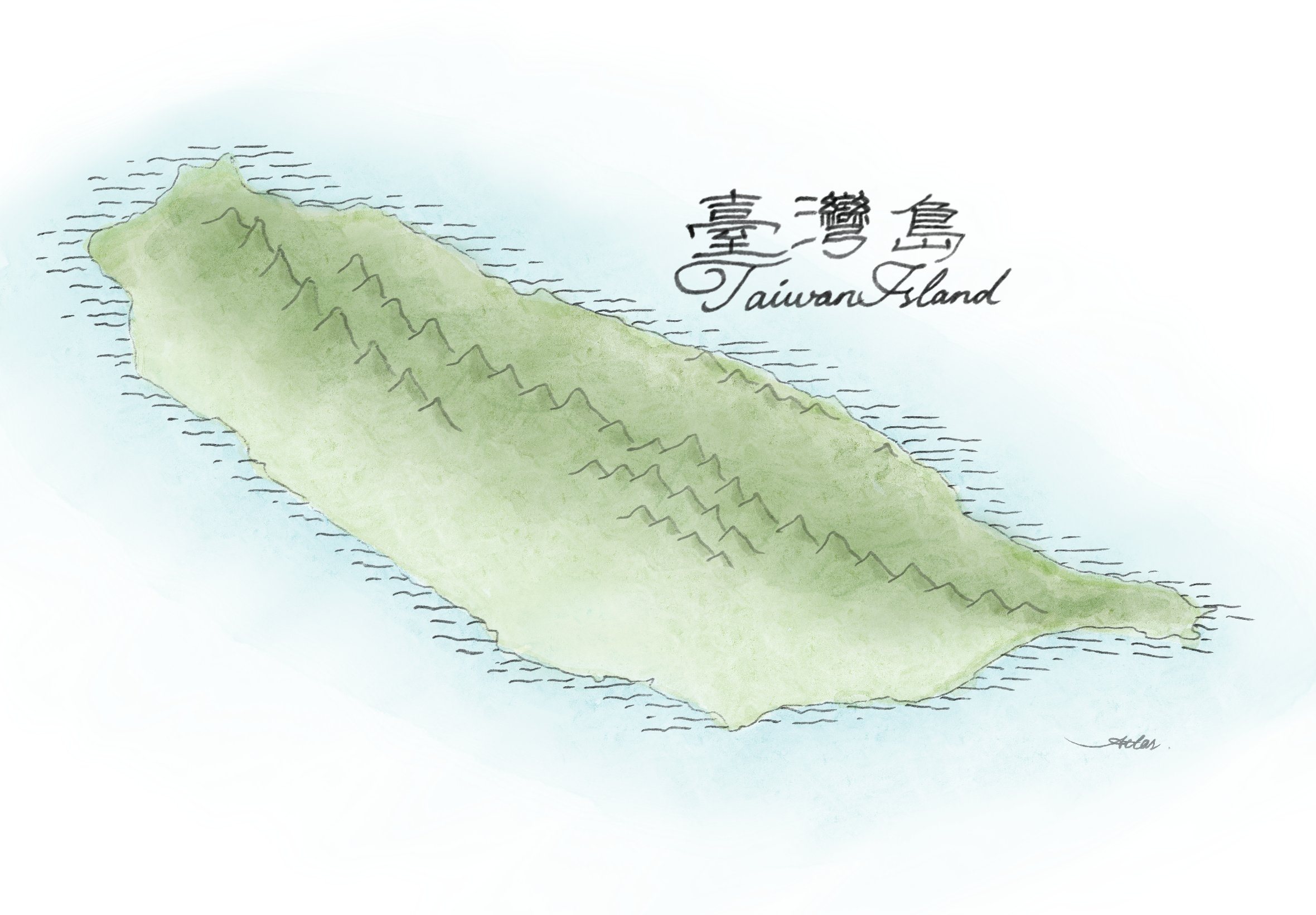 Watercolor Procreate Taiwan image