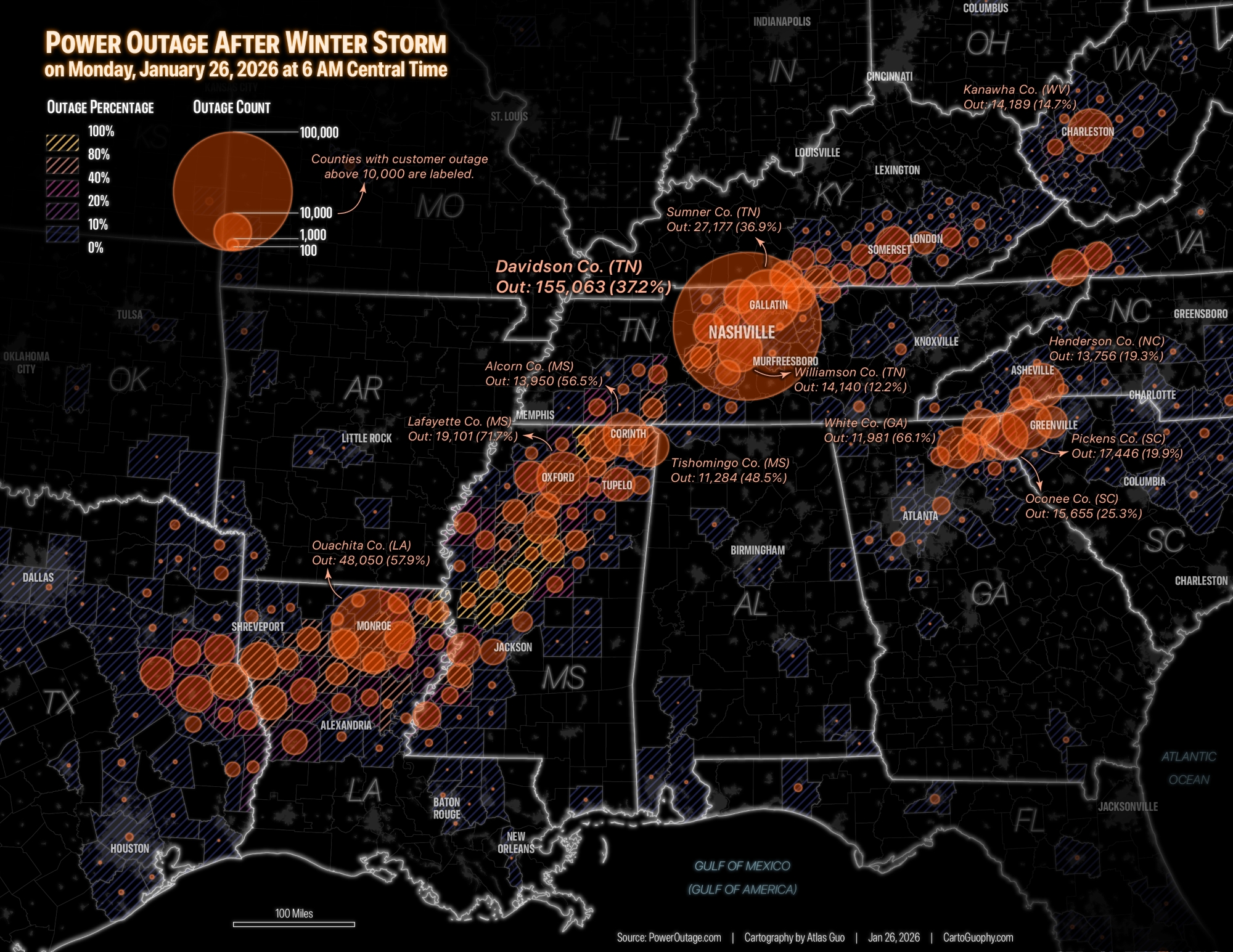 Winter Storm Outage image
