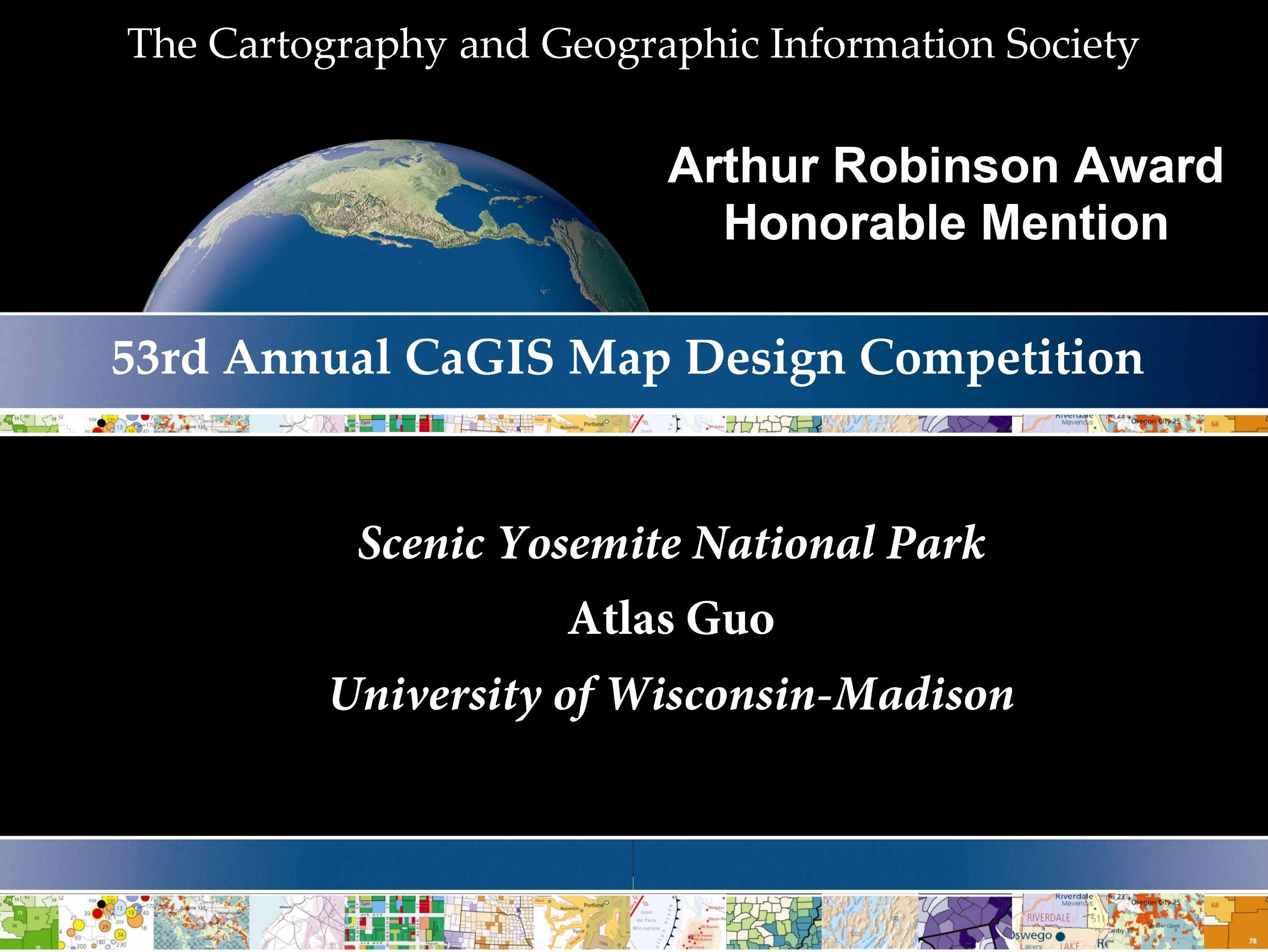 Yosemite CaGIS Award